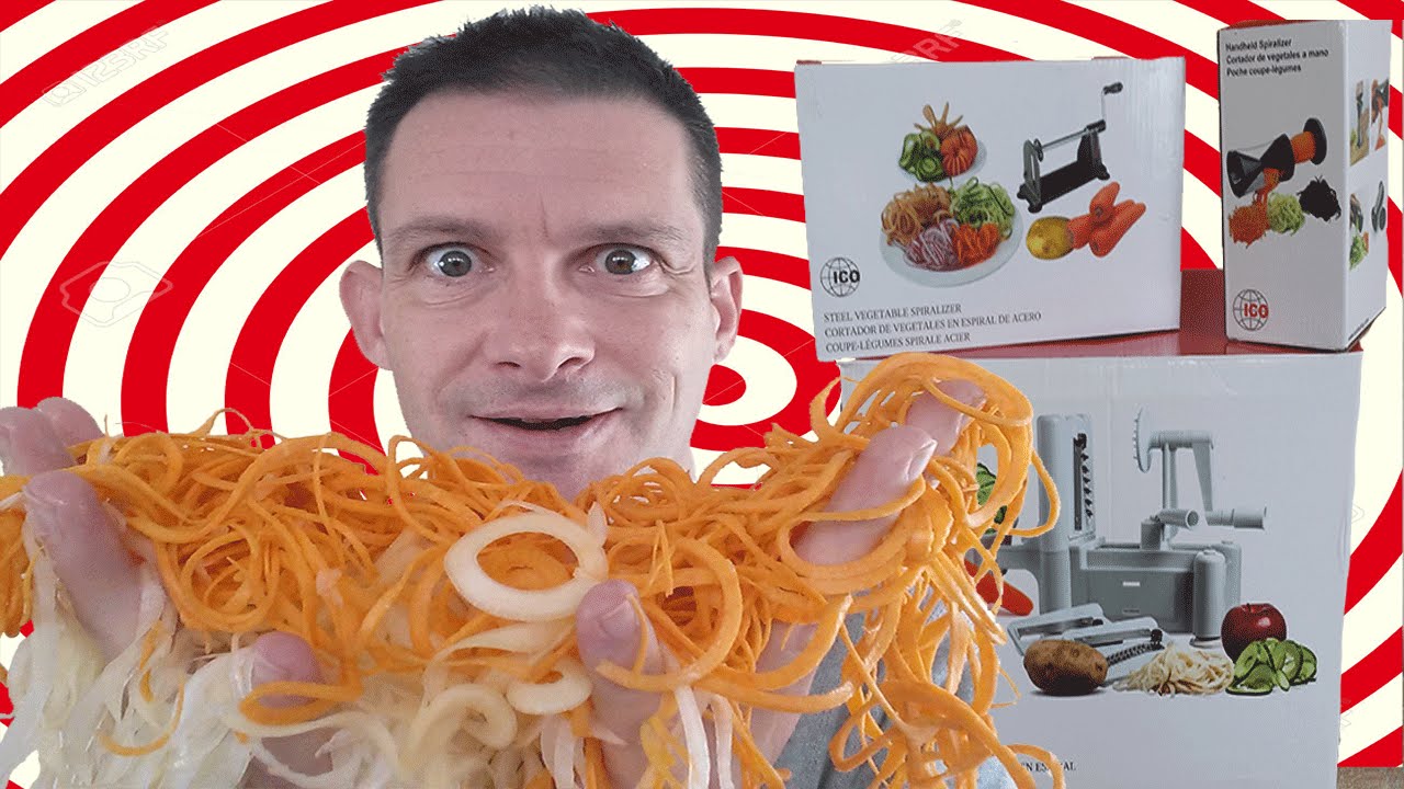 Kitchenaid Spiralizer vs Veggie Bullet vs Oster vs Paderno Review