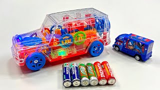 Unboxing RC Concept Car car,remote control RC city bus,EV 3D urban SUV,EV Octopus Car