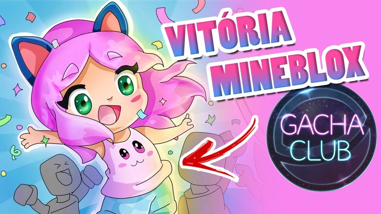 CRIEI A VITÓRIA MINEBLOX E JULIA MINEGIRL NO GACHA ONLINE 