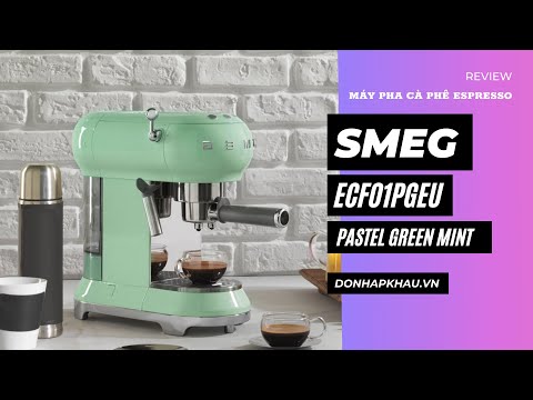 Macchina da caffè espresso Smeg ECF01PKEU