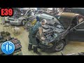 BMW E39 на обслуживании. 4K