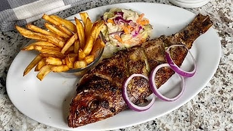 Best Oven Grilled Red Snapper Fish Recipe ! How To Clean Red Snapper | Full Meal inspiration
