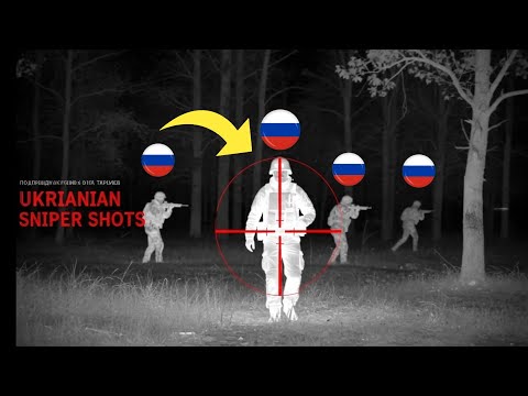 Graphic Precision Ukrainian Sniper Eliminates Russian Troop 