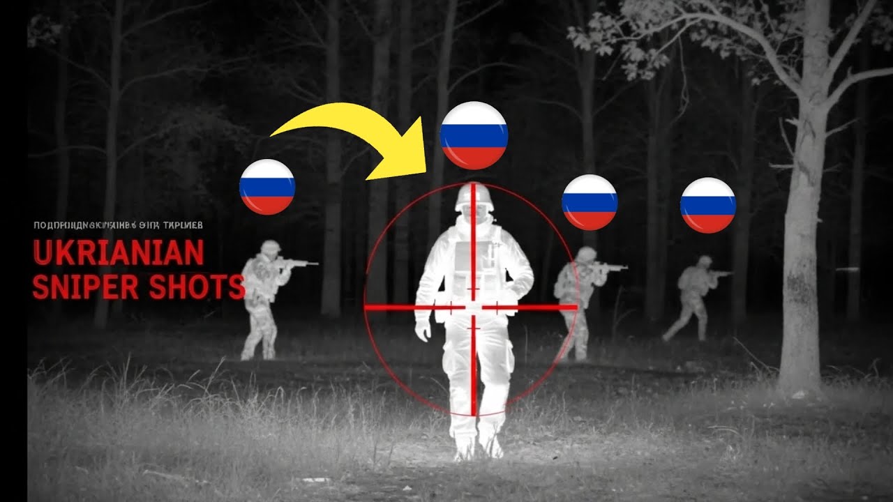 🎯 Графическая точность — украинский снайпер уничтожает российских солдат