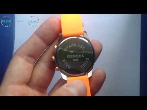 Яркие летние часы ЖЕНЕВА с Aliexpress