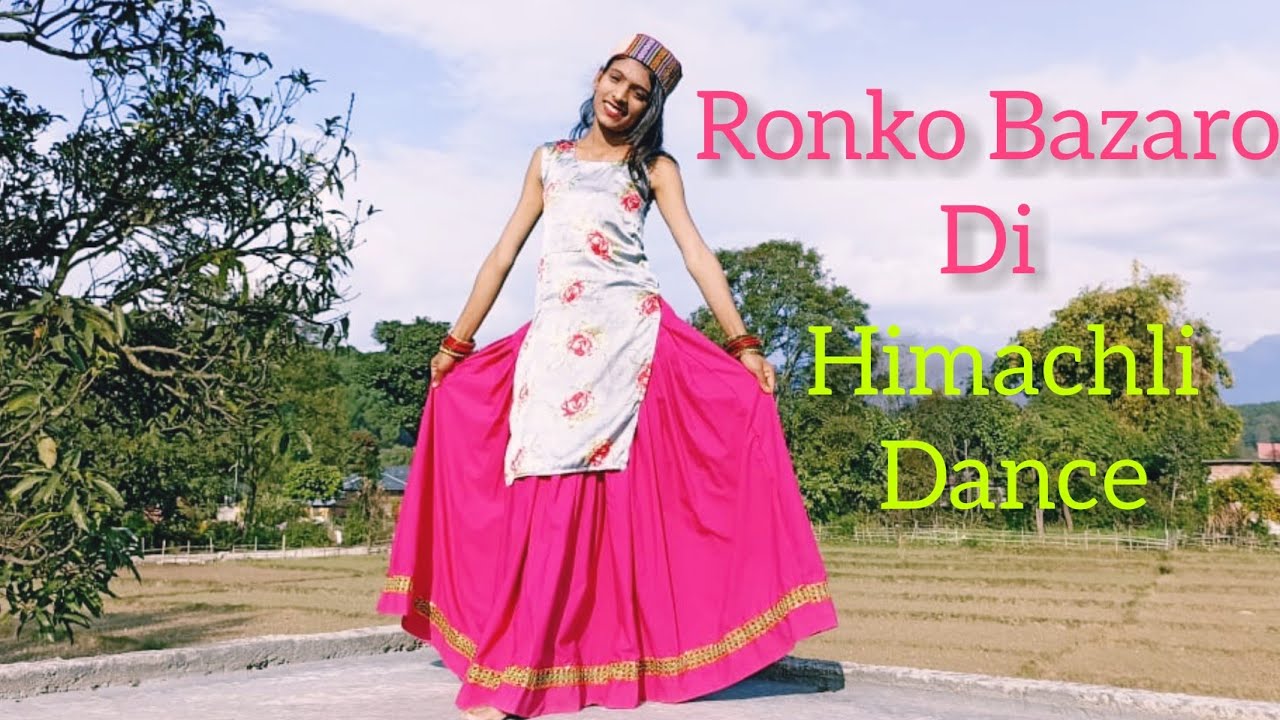 Ronko Bazaro Di New Himachli song Dance cover By Astha Choudhary  Best phadi dance 