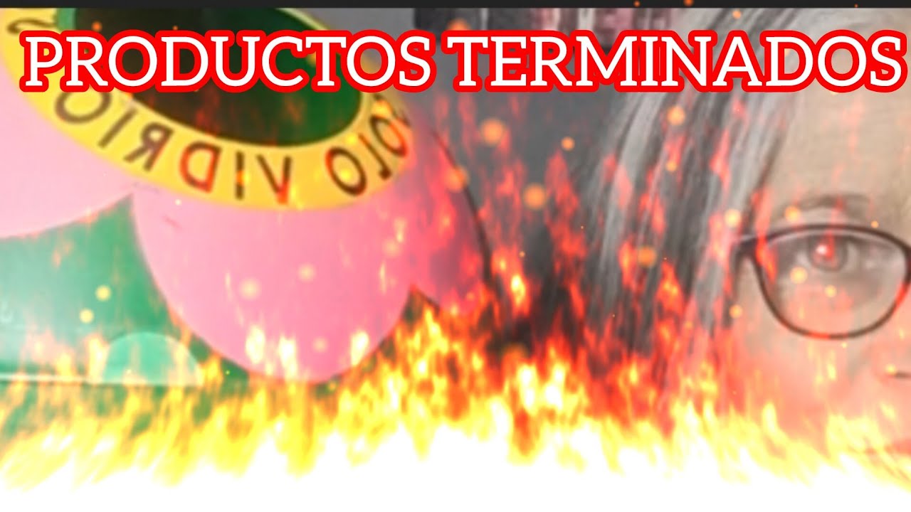 🚮PRODUCTOS TERMINADOS🔁♻️