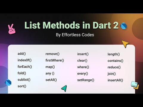 Flutter for beginners #12 | List methods in dart Part 2 | Dart Basic | Flutter | #flutter #dart