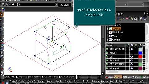 Sweeping a Profile along a Path