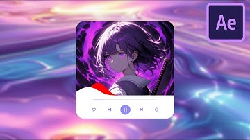 Sóng Nhạc avee Player ảnh vuông bo hiệu ứng load time cực đẹp- Template After Effect