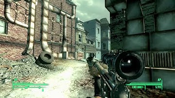 What happens if you get too close to the Crazy Worm Preacher in Fallout 3