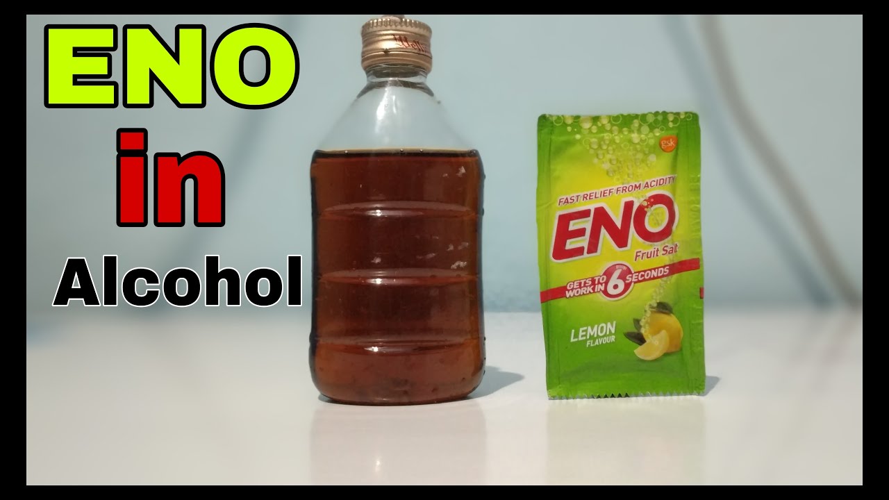 Alcohol vs ENO Experiment video | Eno inside Alcohol What will be the Reaction