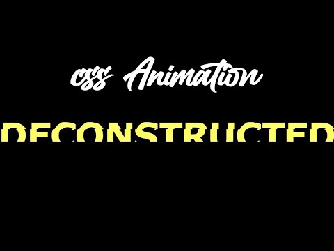CSS Glitch Sliding Text animation effect | Slide in | Text Animation