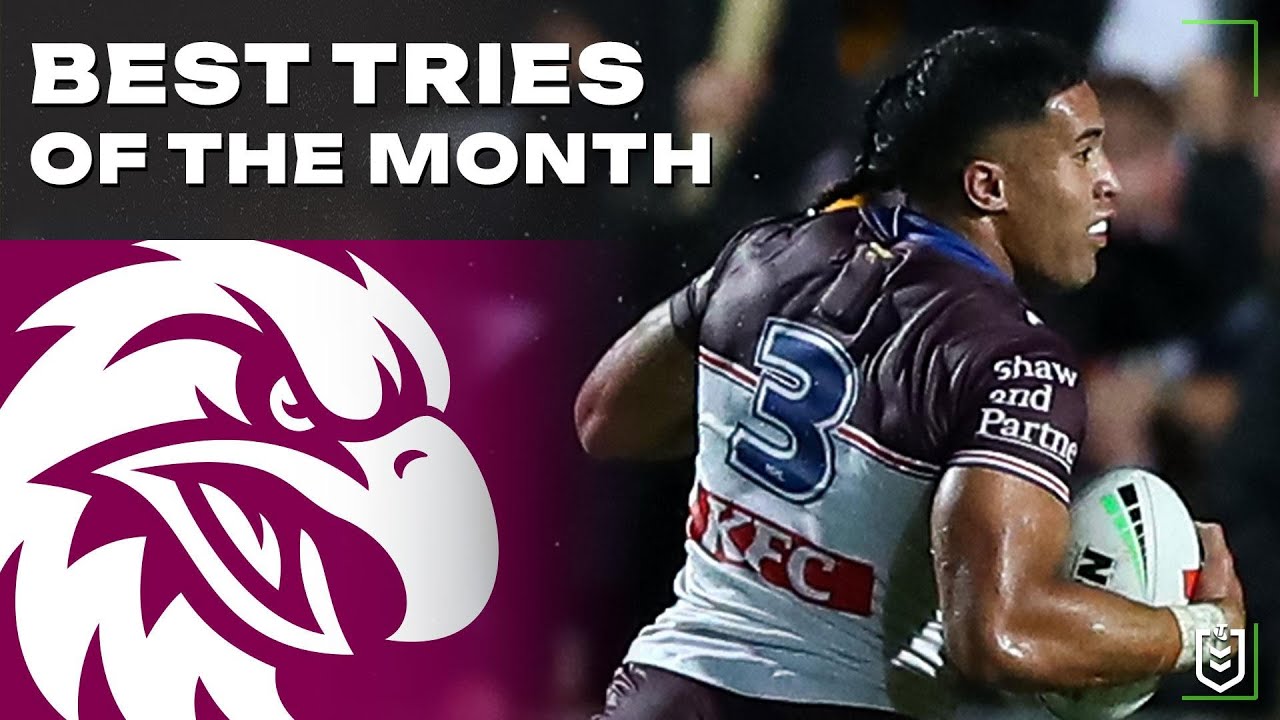 NRL Highlights 2026 | Manly-Warringah Sea Eagles Top Tries of April