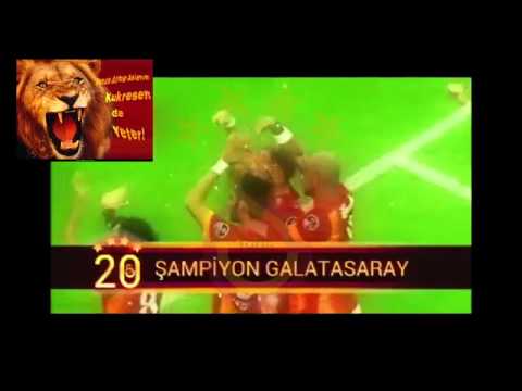 Şampiyon Galatasaray 2015 4 YILDIZ  MARŞI