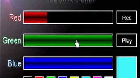 iSMART TFT DMX512 Demo Project