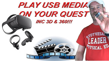 Oculus Quest USB OTG - Play media from a thumb drive!