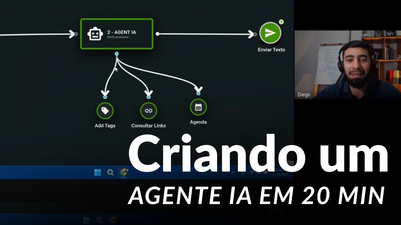 Desvendando o Segredo do Sellflux para Criar Agentes de IA em 20 ...