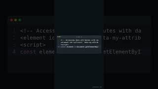 Part 30 of Learning Web Development Basics | Learn to read data attributes with dataset API