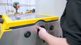 The Unison CT-38 Coning & Threading machine.