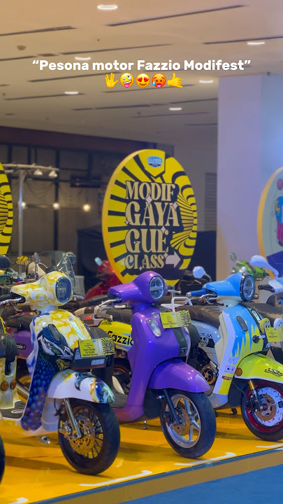 Hari ini tanggal 7 Juni 2025 Fazzio Modifest @PlazaMedanFair buruan datang!! #yamaha #fazzio
