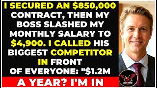 I Secured an $850,000 Contract—Then My Boss Slashed My Monthly Salary to $4,900 Update