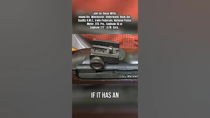 🪖Is it a WW2 M1 Carbine? Know what to look for 💯