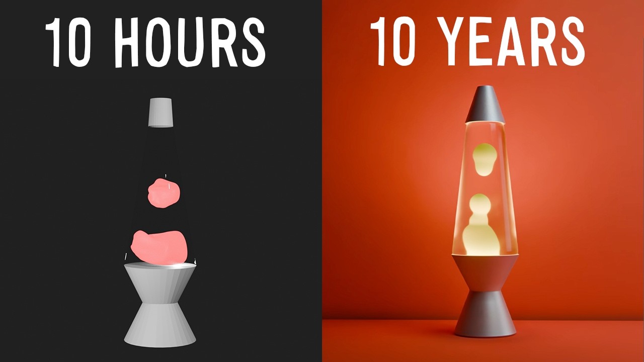 10 Hours vs 10 years of Blender