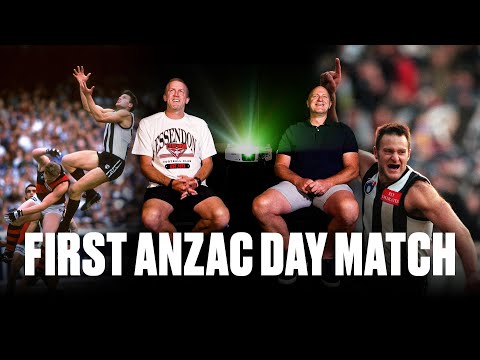 Rocca and Fletcher reflect on the '95 drawn ANZAC Day clash