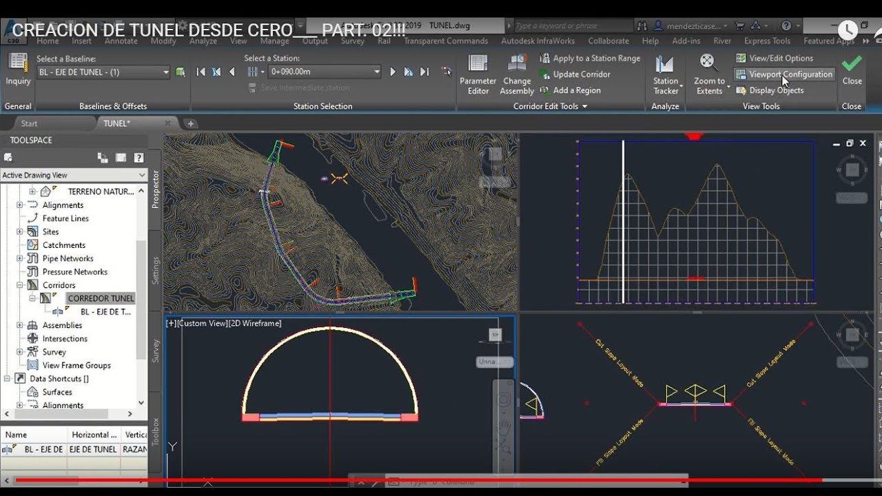 CREACION DE TUNEL DESDE CERO___ PART. 02!!!