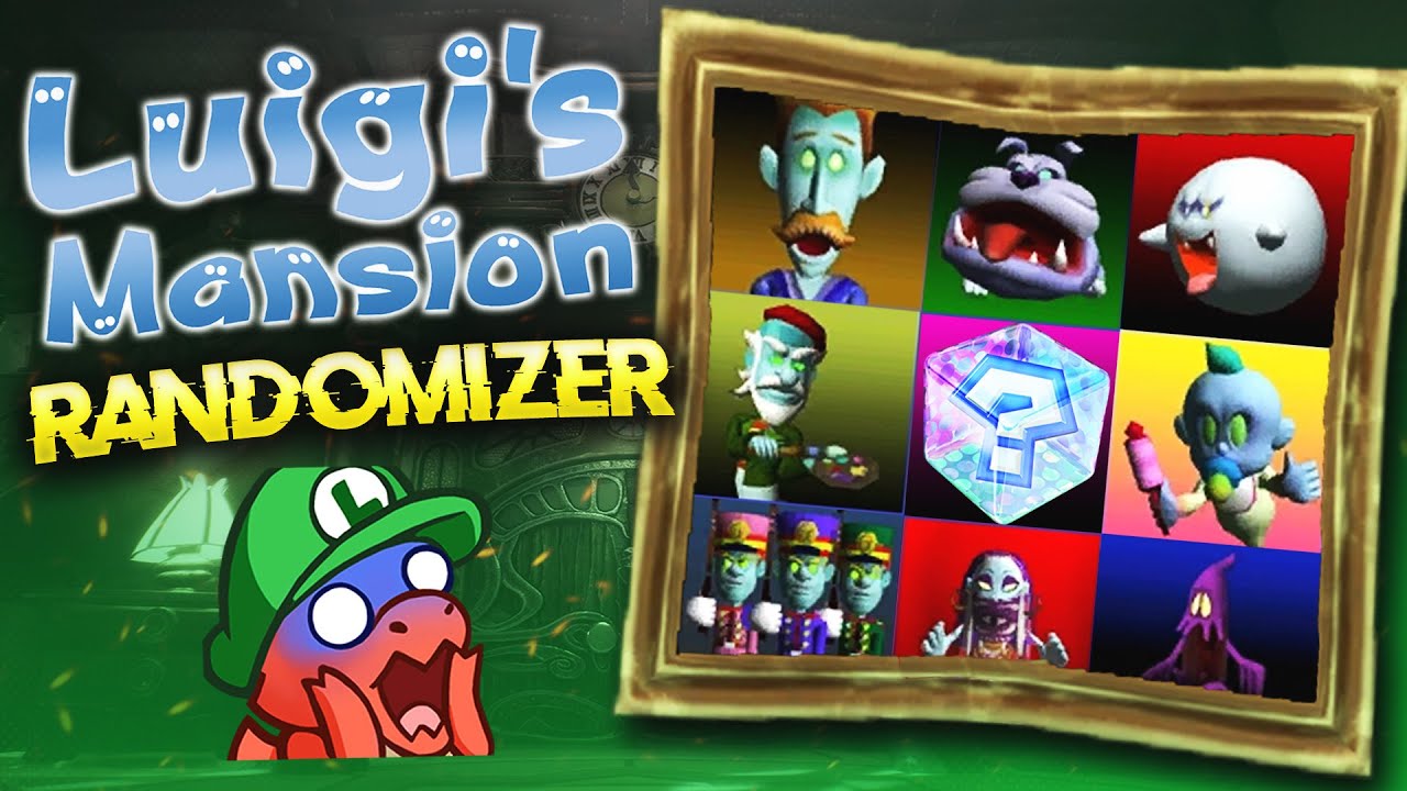 Luigi's Mansion but ALL GHOSTS are Randomized (Actually Hilarious)