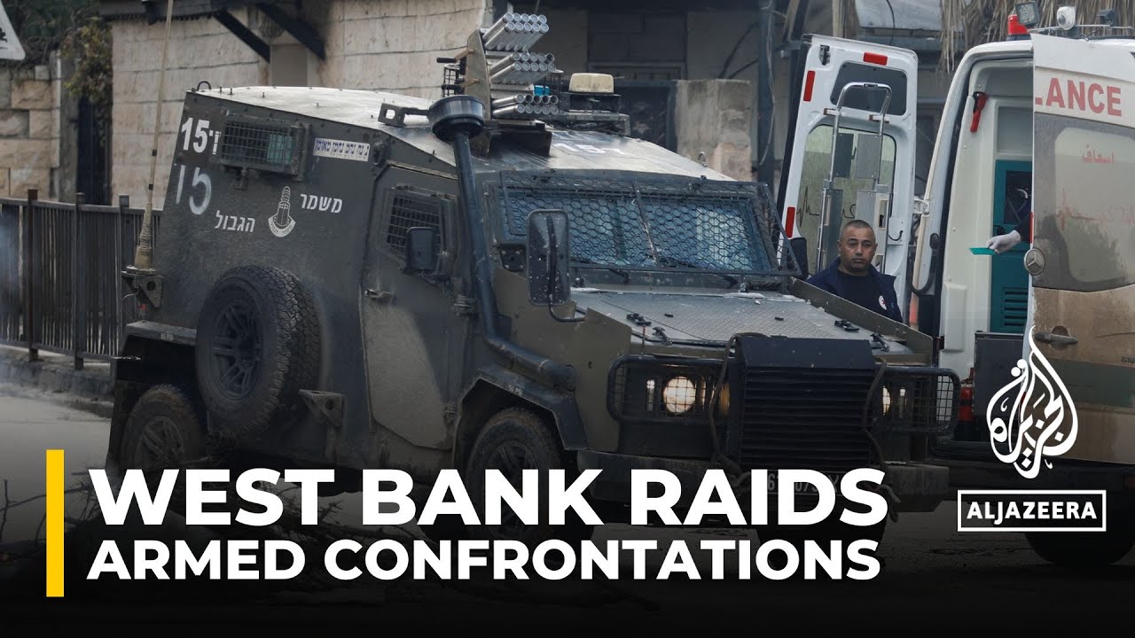 Armed confrontations between Israeli troops and Palestinians have erupted in Jenin refugee camp