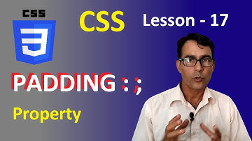 Padding property in CSS | Css tutorial lesson-17 | CSS for beginners in hindi