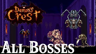 Demon's Crest (SNES) // All Bosses