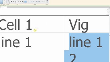 Revit Text Note Tables