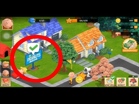 ? DONu0027T CLICK THE GREEN TICK ✅ - ? SNOOPYu0027S TOWN TALE GAMEPLAY WALKTHROUGH TUTORIAL PART 1 ?