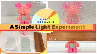 Light Experiment for Kids | Transparent, Translucent & Opaque Objects