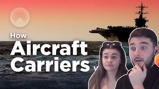 British Couple Reacts to Cities at Sea: How Aircraft Carriers Work