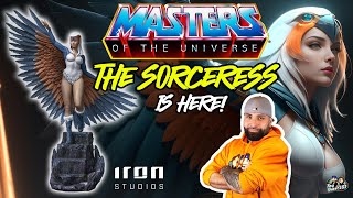 Masters of The Universe Sorceress Statue by Iron Studios Unboxing and Review