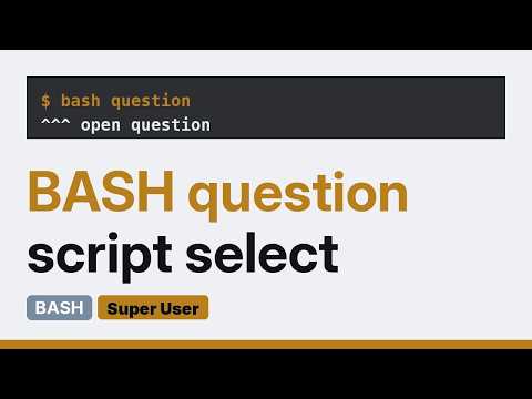 Bash script to select files to execute