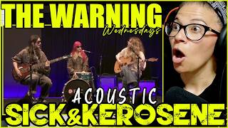 The Warning Sound AMAZING Acoustic… | S!CK + Kerosene Live Studio Reaction