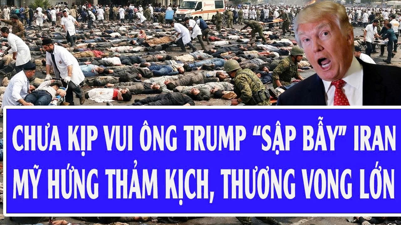 Quốc tế hôm nay 8/3: Chưa kịp vui ông Trump “sập bẫy” Iran; Mỹ hứng thảm kịch, thương vong lớn