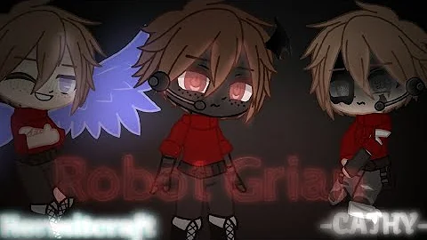 Robot Grian ~ Hermitcraft ~ Gacha club skit