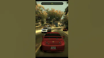 NFS Most Wanted Taz First Race Blacklist Battle Begins 