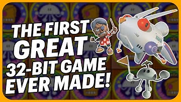 Jumping Flash! The First 3D Platformer Where Sony PlayStation & 32-Bit Gaming Generation Truly Began