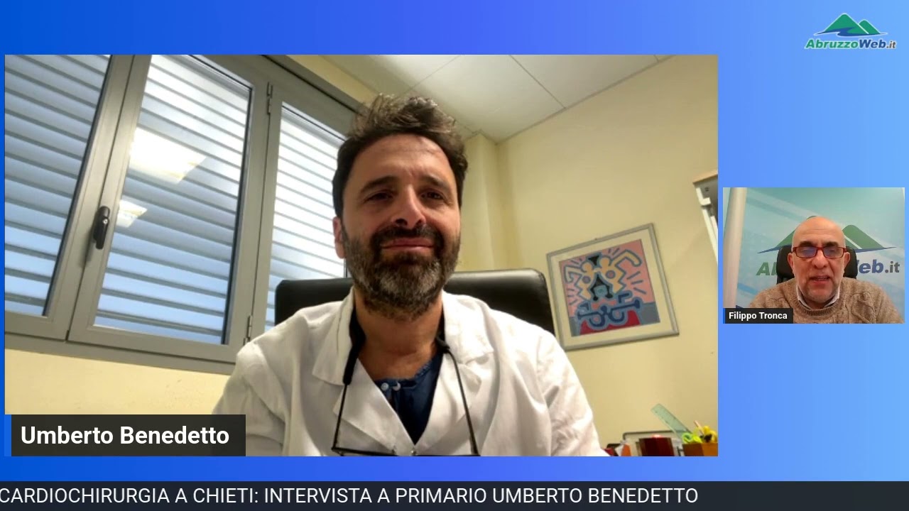 CARDIOCHIRURGIA CHIETI: INTERVISTA AL PRIMARIO UMBERTO BENEDETTO