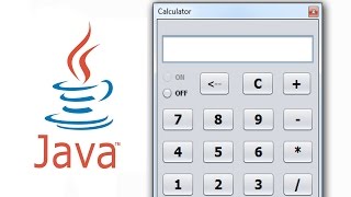 Java Calculator App Development Tutorial 1 |  Swing | GUI