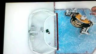 Tim Thomas hit on Sedin Vancouver vs Boston