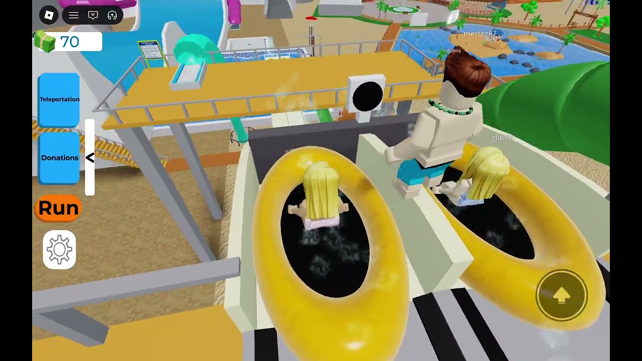 Play waterpark wm and my little sister🎀