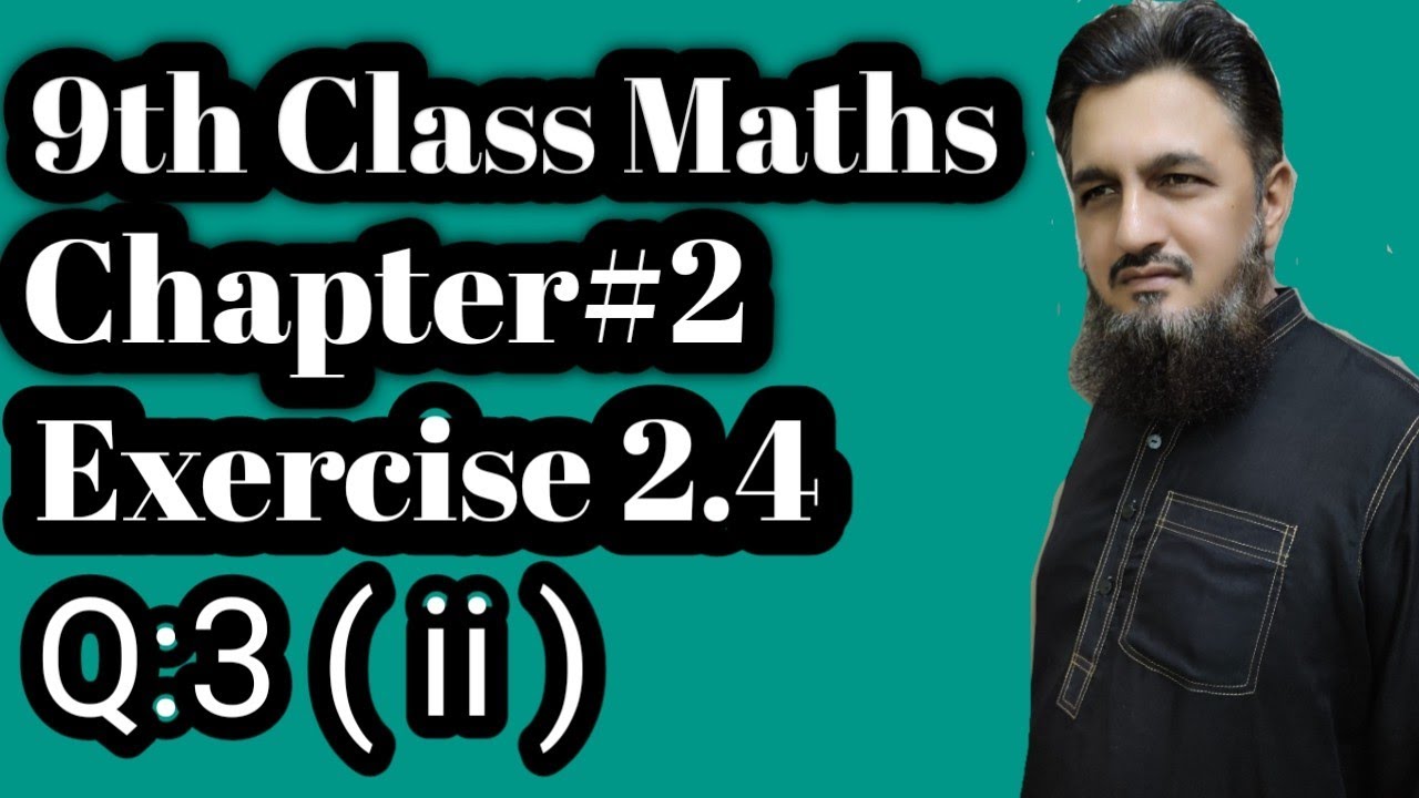 Exercise 2.4 Q:3 ( ii ) | 9th class Maths | Chapter 2 | Real and ...